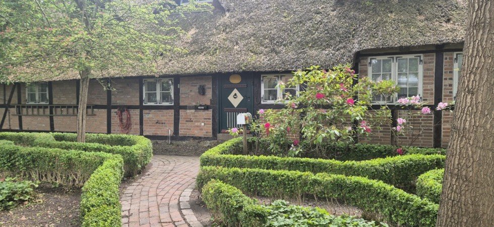 R�ckansicht Landhaus Brodersdorf
