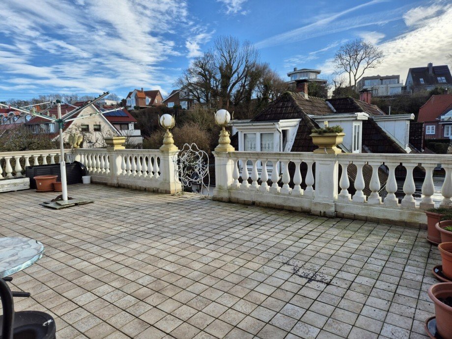 Balkonterrasse zur Sonne Villa Laboe