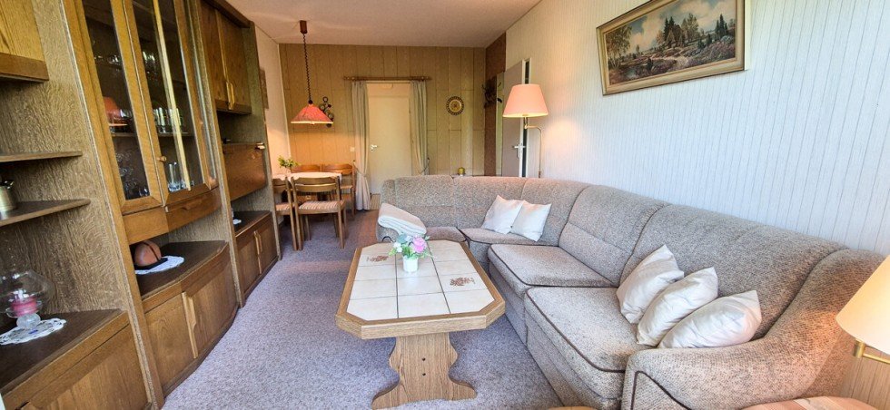 Wohnzimmer Durchblick Etagenwohnung Sch�nberg (Holstein) / Holm
