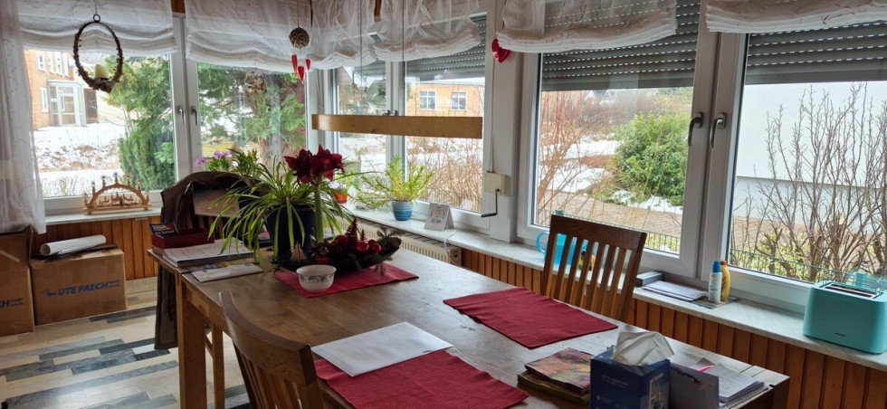 Esszimmer- Veranda Einfamilienhaus Sch�nberg (Holstein)