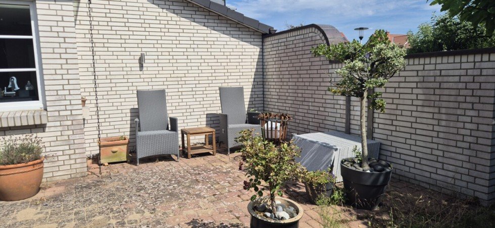 Fr�hst�cksterrasse Einfamilienhaus Sch�nberg (Holstein) / Sch�nbergerstrand