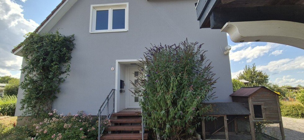 Eingang Einfamilienhaus Sch�nberg (Holstein)