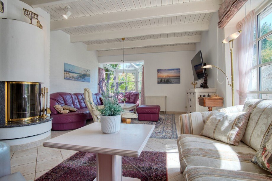 Wohnzimmer Kamin Einfamilienhaus Sch�nberg (Holstein) / Sch�nbergerstrand