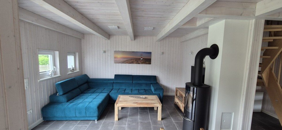 Wohnzimmer Ferienhaus Sch�nberg (Holstein) / Holm