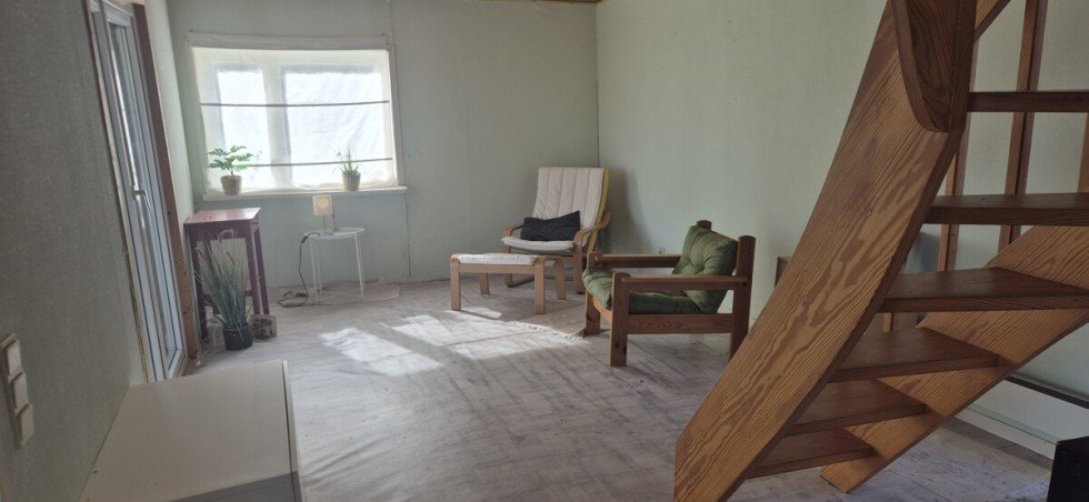 Stube Ferienhaus Wisch /Heidkate