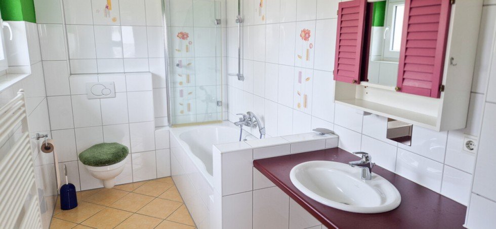 Badezimmer OG Einfamilienhaus Sch�nberg (Holstein)