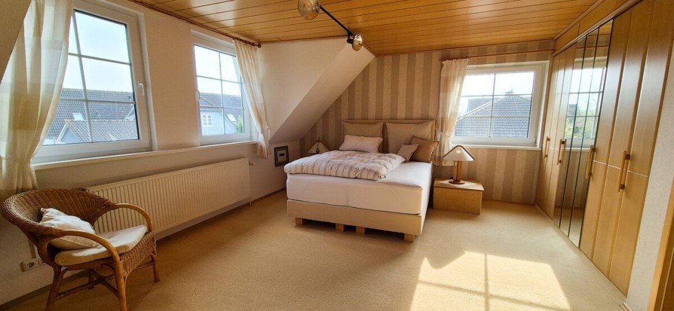 Schlafzimmer Reihenendhaus Wendtorf