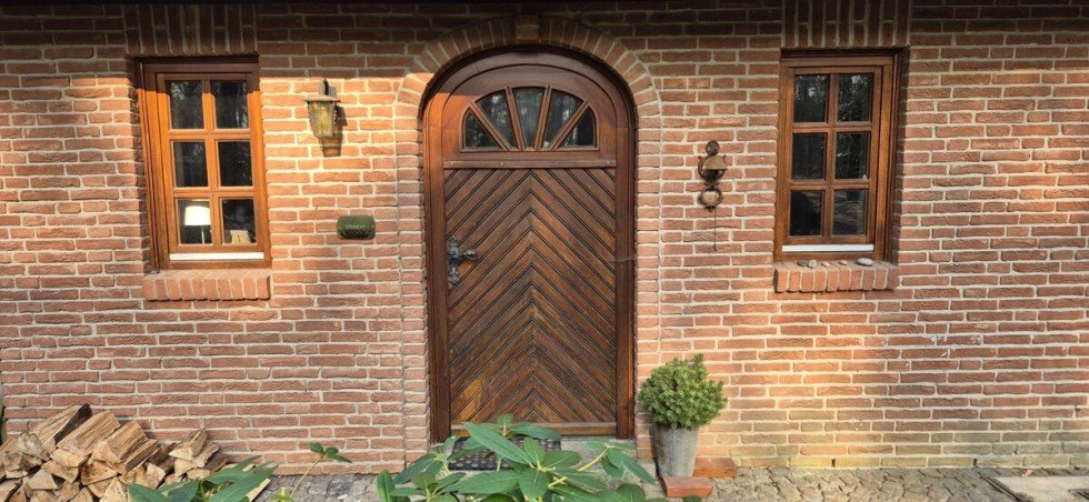 Hauseingang Strandhaus Wisch